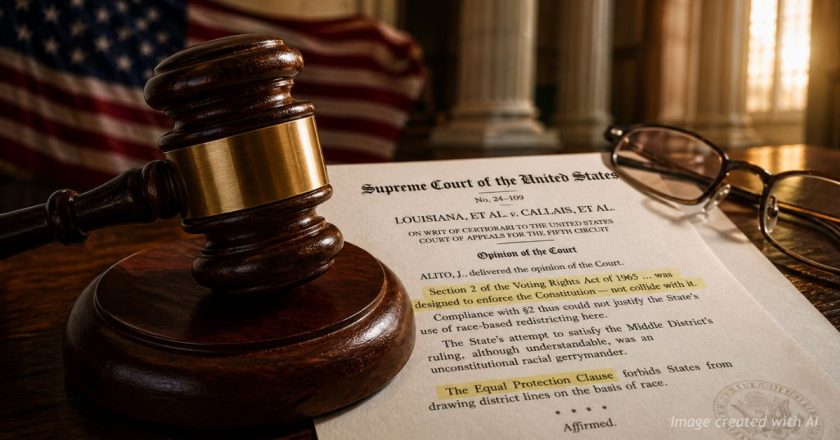 High Court Rejects Race-Based Map In Major Voting Rights Ruling
