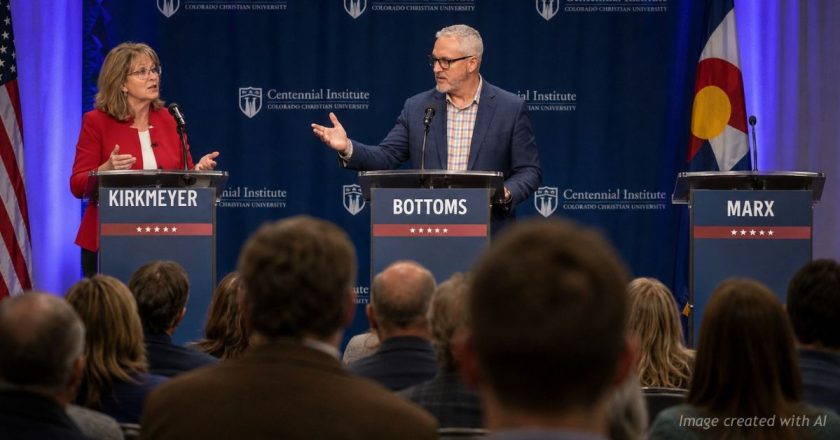 Bottoms And Kirkmeyer Take Stage In High Stakes Colorado Gubernatorial Debate