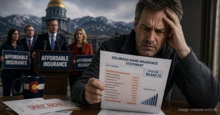 Colorado homeowner reacts to rising insurance fees despite affordability claims