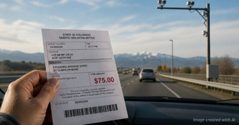 Colorado Drivers Face $75 Tickets Under Expanded Automated Speed Enforcement