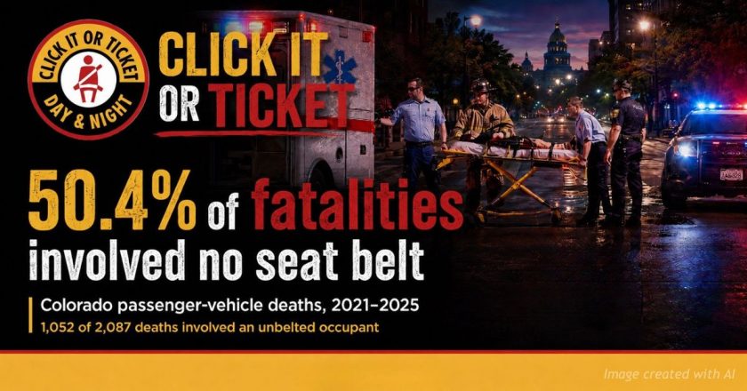 Colorado’s annual seat belt crackdown returns. The numbers suggest it isn’t working.