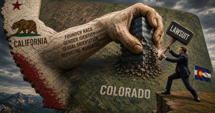 Colorado Venture Capital Firm Sues California Over Founder Race And Gender Reporting Law