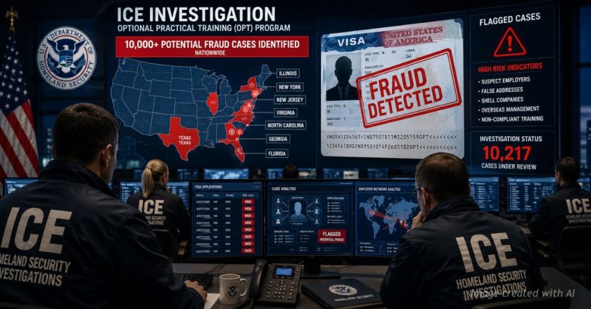 ICE Investigation Uncovers Widespread Abuse In Student Work Visa Program