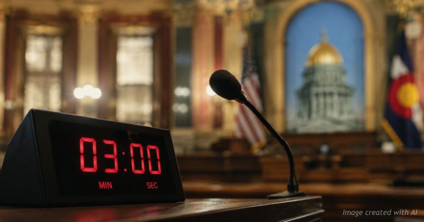 Three minutes at the microphone: What Colorado’s 2026 session really looked like