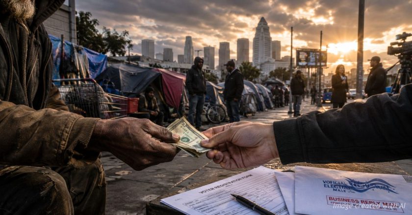 Skid Row Residents Claim Cash Was Offered for Votes in LA Mayor Election