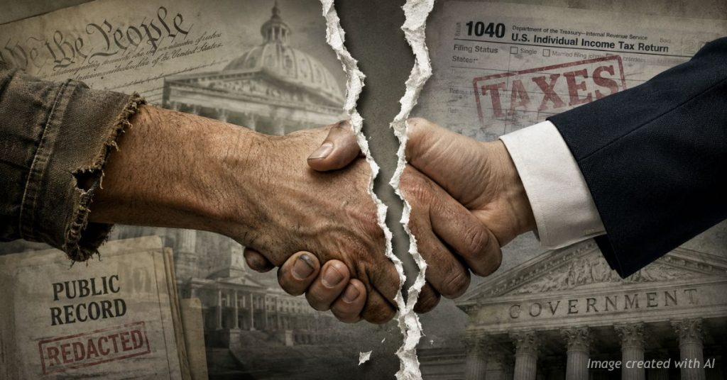 When government defrauds the citizen, it forfeits its moral claim to tax him