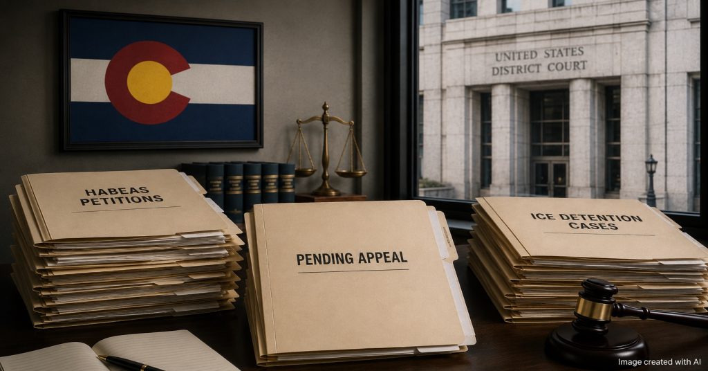 ICE detention cases are surging in Colorado. The DOJ keeps losing the legal fight.
