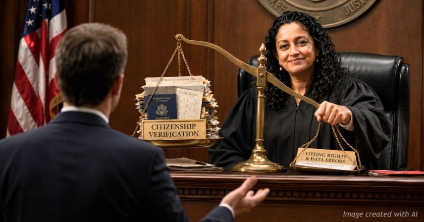 Foreign-Born Judge Sparkle Sooknanan Halts Federal Citizenship Checks For Voter Rolls