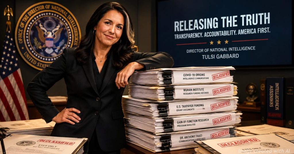 Gabbard Releases Declassified Files Alleging Fauci Ties To Wuhan Research