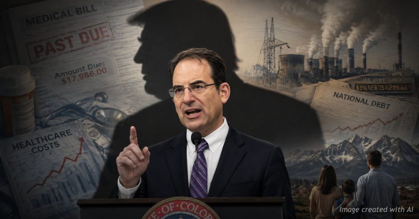 Colorado’s main suer runs on Trump