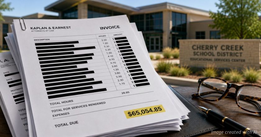 Cherry Creek School District Withholds Itemized Legal Invoices After $65K Investigation