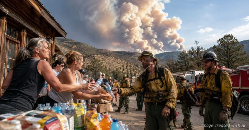 Community Steps Up as Aspen Acres Fire Grows Across Southern Colorado