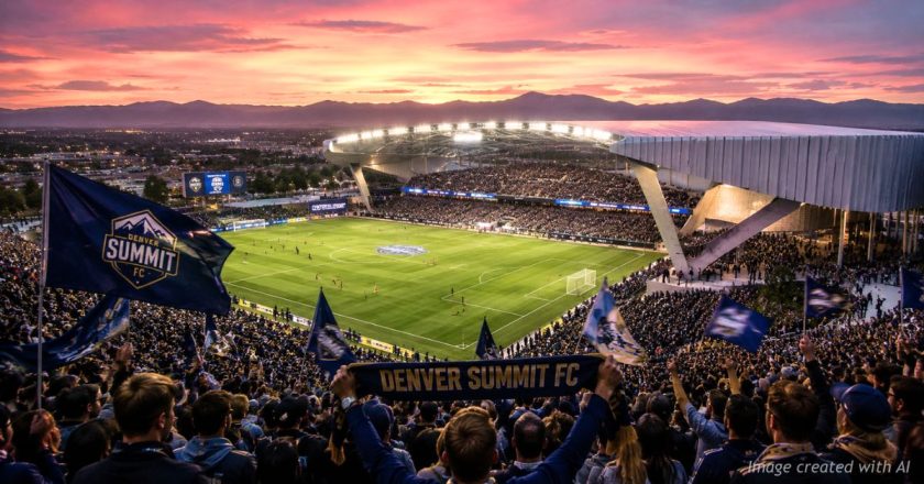 New Centennial Stadium Welcomes Denver Summit and Soccer Star Lindsey Heaps