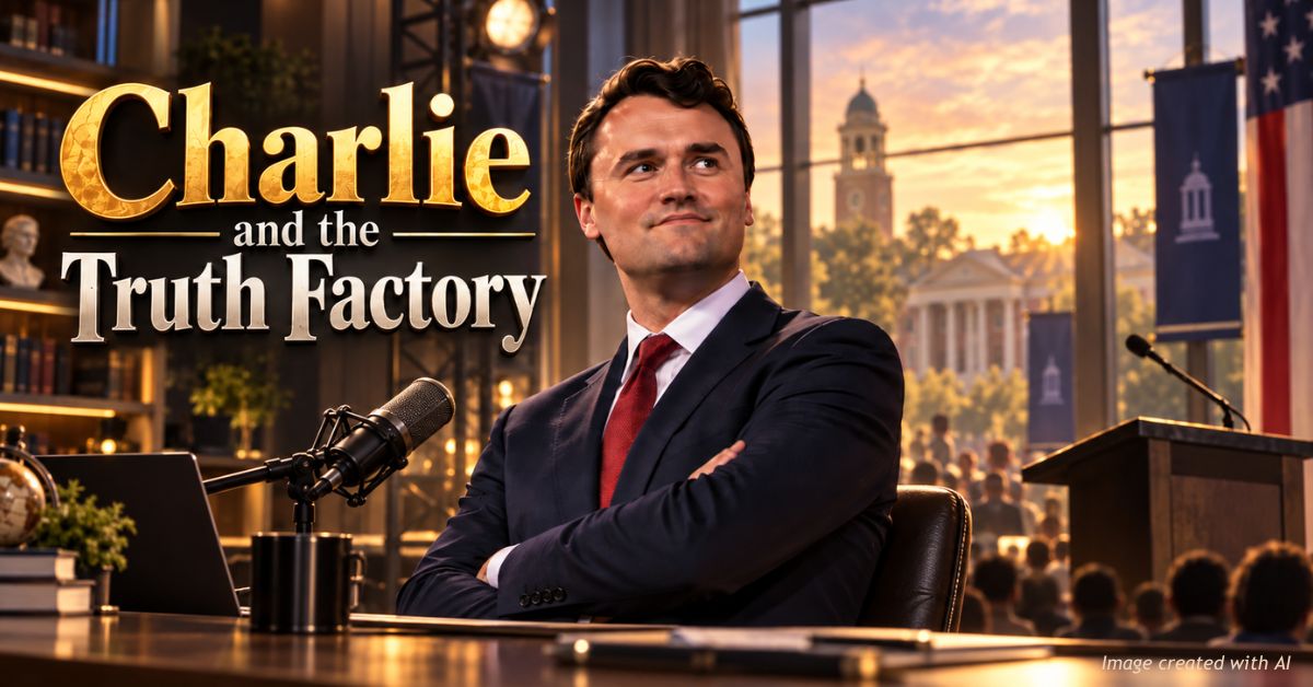 The Decisiveness Weapon: Charlie and the Truth Factory  - Rocky Mountain Voice