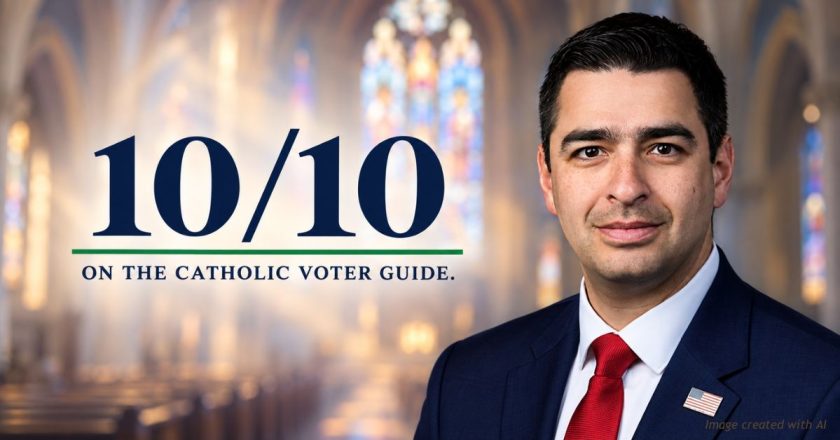 Congressman Gabe Evans gets clean sweep from Colorado Catholic Conference