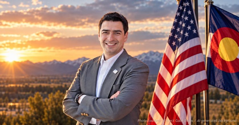 Gabe Evans on his record, his opponent and a race inside the margin